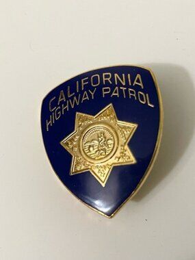 California Highway Patrol Badge Pin